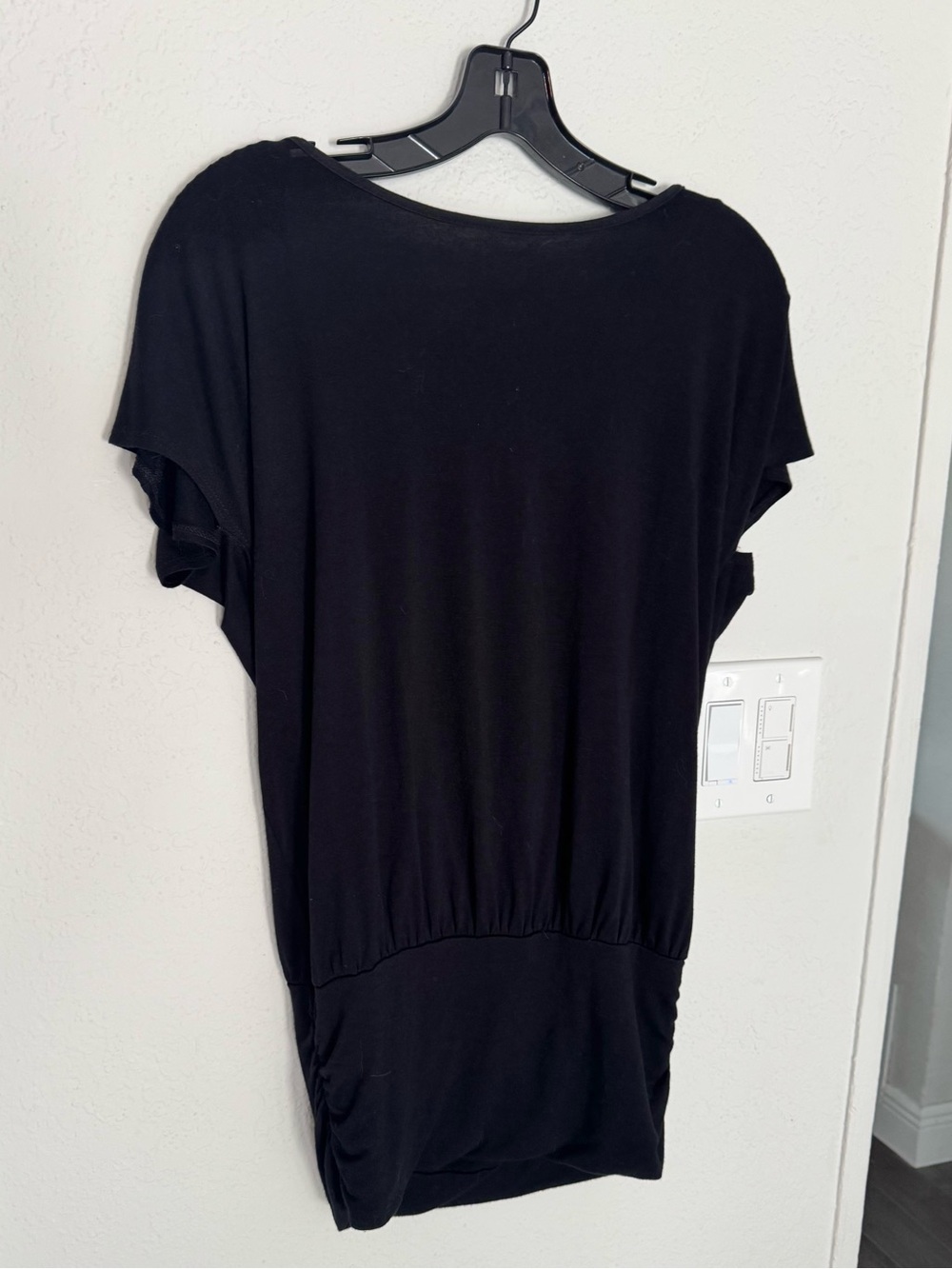 Ella Moss Low drape back flutter sleeve top, small